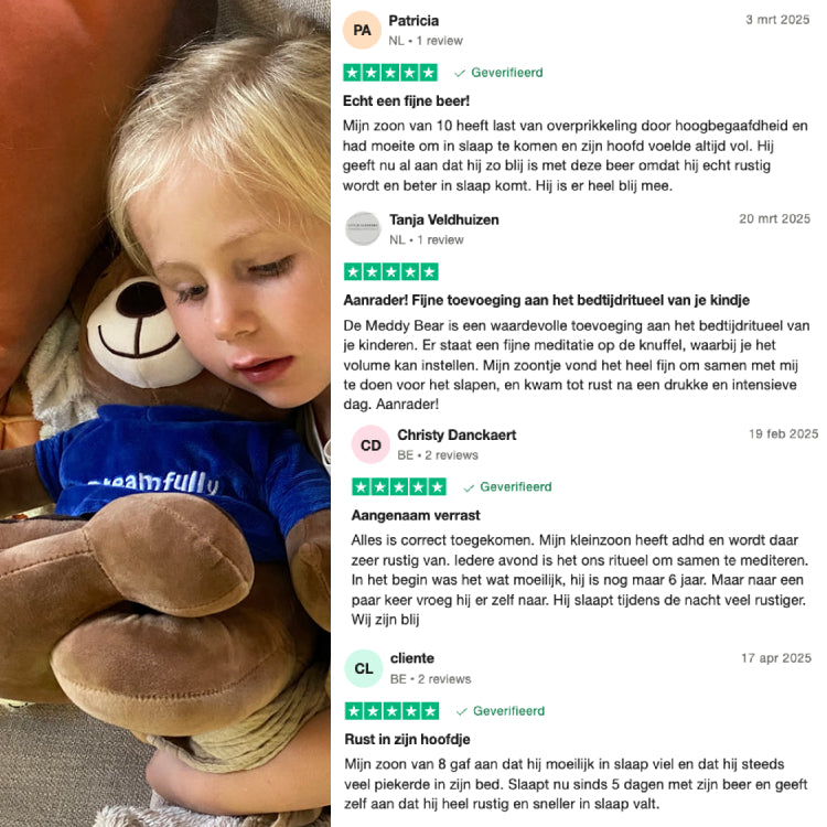Meddy Bear - De Slaapknuffel voor kinderen